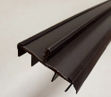 Brown active door sweep for Hurd swinging door 097842 