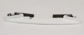 CCSE DLX Lock Escutcheon with Guards - White 